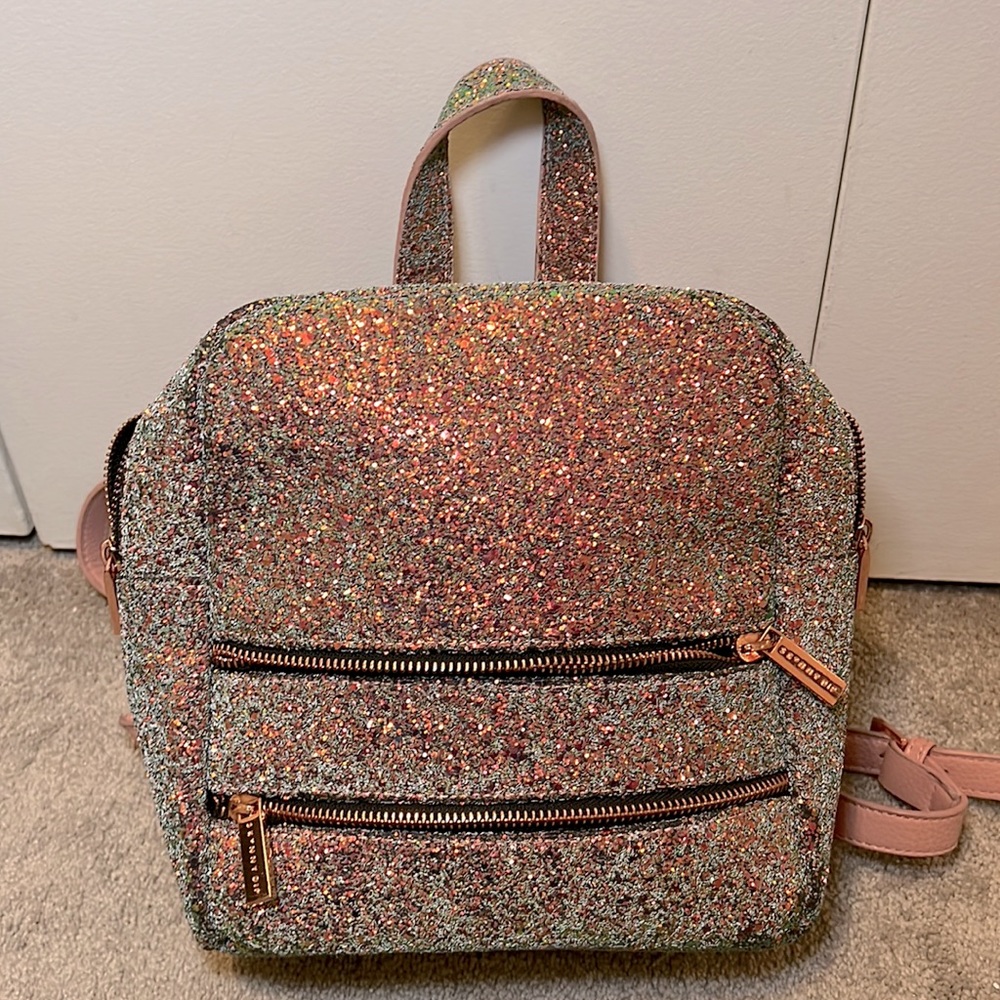 Skinny Dip Glitter Backpack